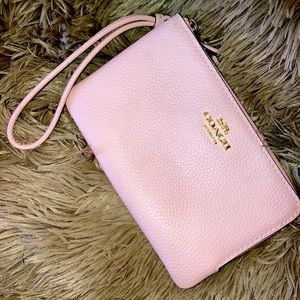 *LIKE NEW* 6 1/2in Pink COACH WRISTLET